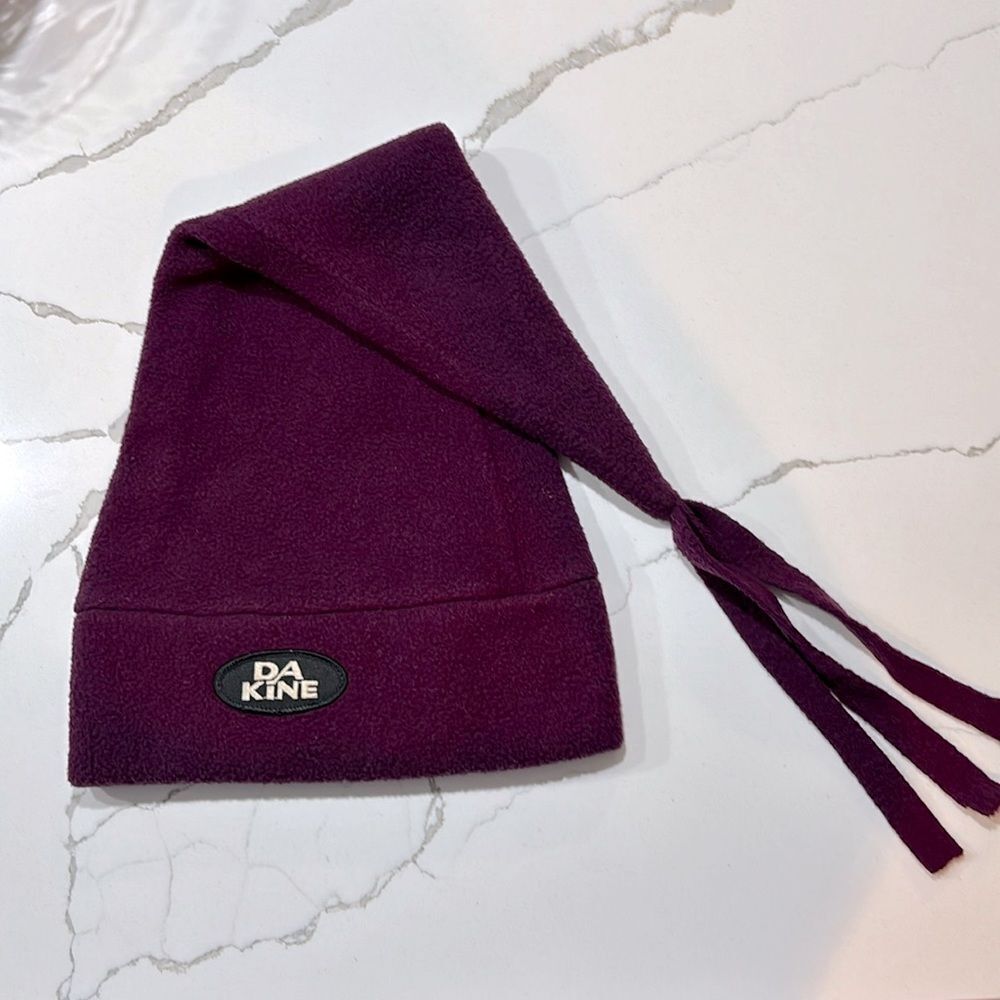 Da Kine Unisex Women's Purple Plum Ski Hat Beanie Cap Winter Snow Men's Hat Logo